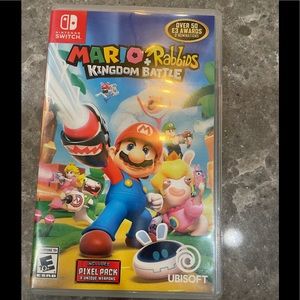 Mario+rabbids kingdom battle Nintendo switch game.
